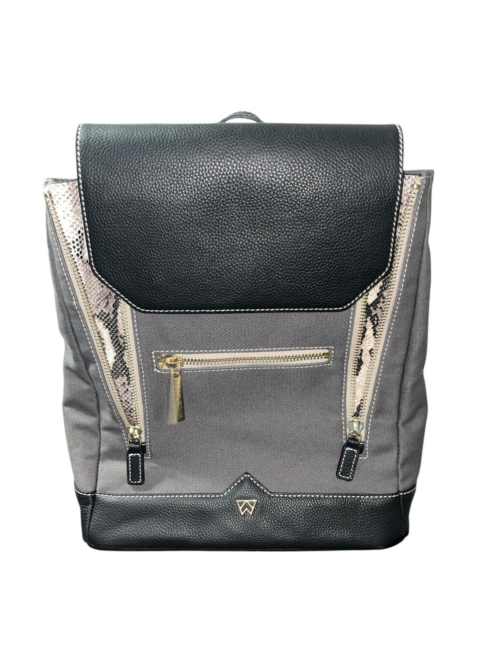 Kelly Wynne Charcoal Bon Voyage Backpack-BRAND NEW!